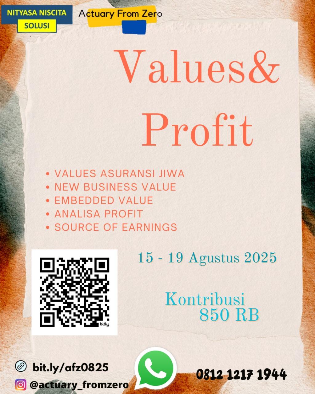 Values & Profit